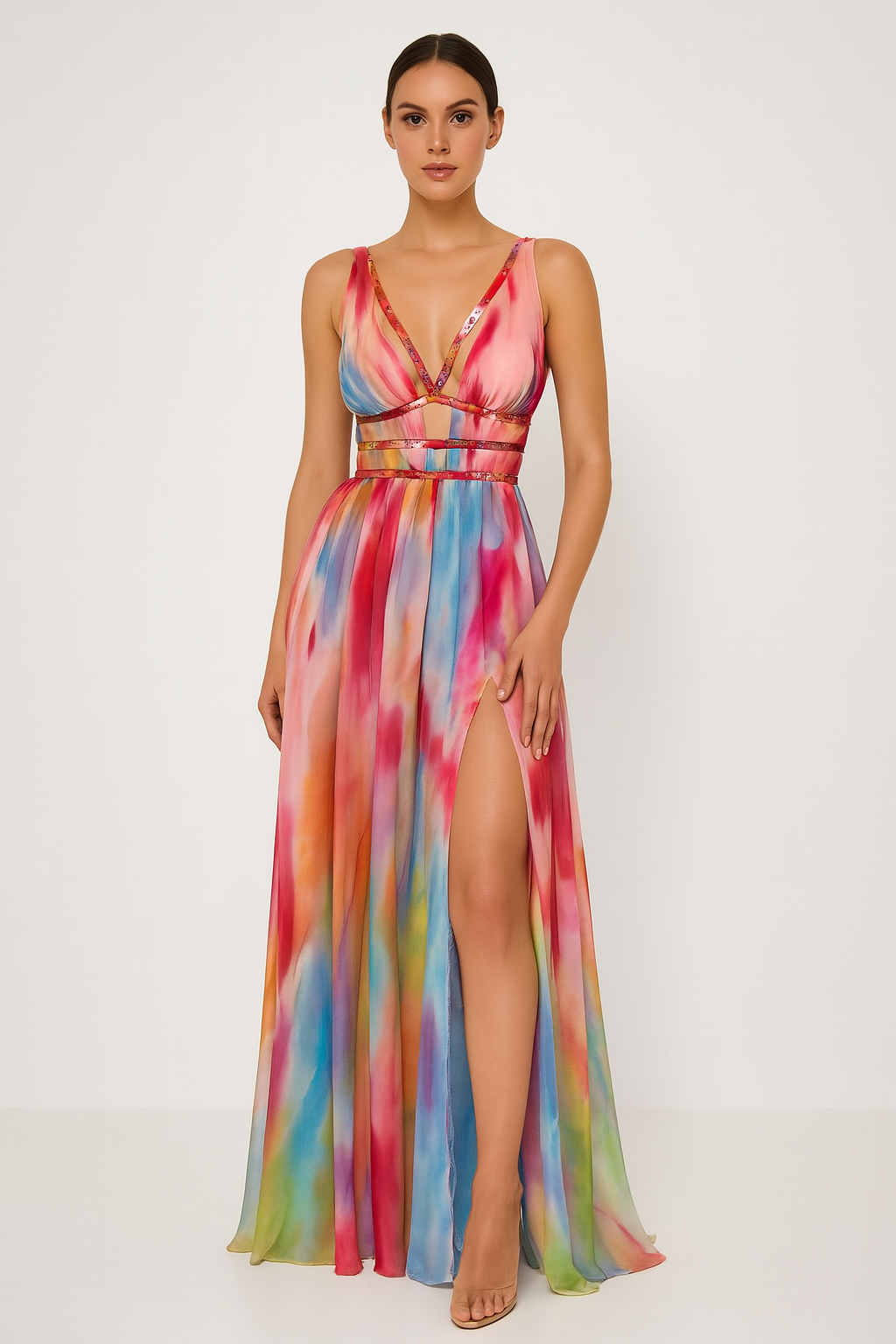 Freya Painted Maxi Dress