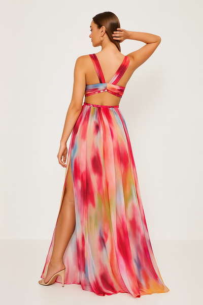 Freya Painted Maxi Dress