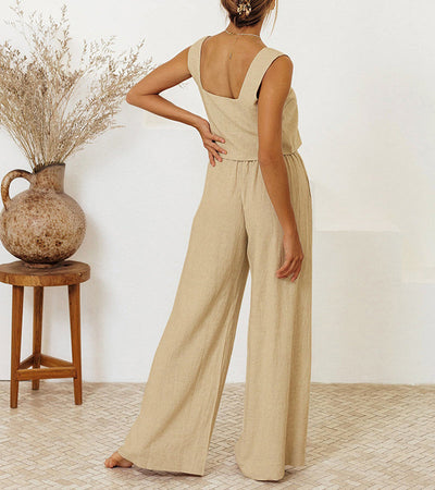 Alicia™ - Minimalist Top and Pants Set